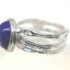 round lapis lazuli yorgo ring