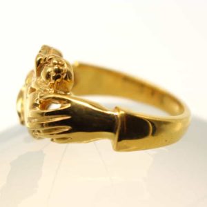 yorgo claddagh gold ring boston designer jewelry imports