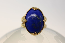 Yorgo gold lapis lazuli ring boston designer jewelry imports